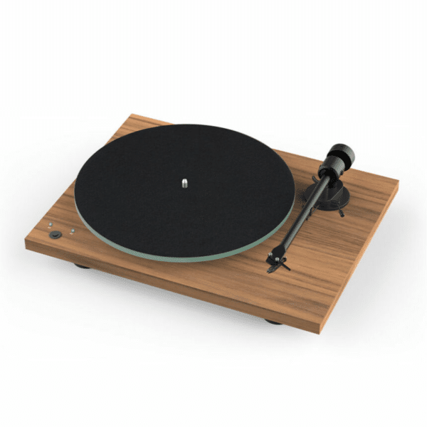 Platenspeler Pro-Ject T1 EVO Turntable HifiManiacs Walnut / Standaard uitvoering