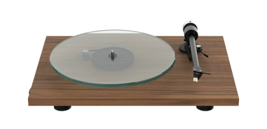 Platenspeler Pro-Ject T2 Turntable HifiManiacs Walnut / Standaard uitvoering